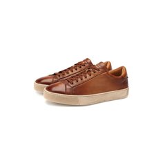Кожаные кеды Santoni