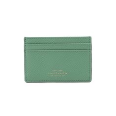 Кожаный футляр для кредитных карт Smythson