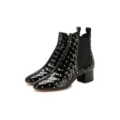 Кожаные ботильоны Valentino Garavani Rockstud Spike Valentino