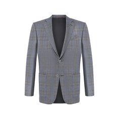 Пиджак из смеси шерсти и шелка Ermenegildo Zegna