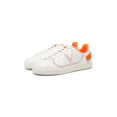 Кожаные кеды Valentino Garavani Backnet Valentino