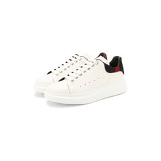 Кожаные кеды Alexander McQueen