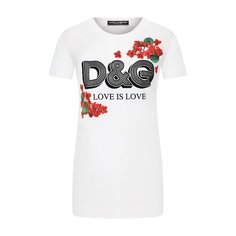 Хлопковая футболка Dolce & Gabbana