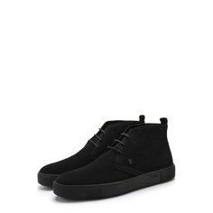 Высокие замшевые ботинки на шнуровке Tod’s Tods
