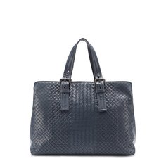 Кожаная дорожная сумка с плетением intrecciato Bottega Veneta