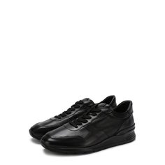 Кожаные кроссовки на шнуровке Tod’s Tods