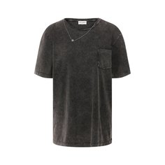 Хлопковая футболка Saint Laurent