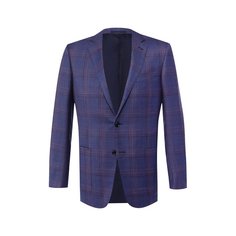 Пиджак из смеси шерсти и шелка Ermenegildo Zegna