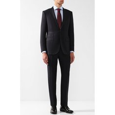 Шерстяной костюм с пиджаком на двух пуговицах Ermenegildo Zegna