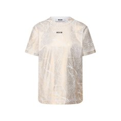 Хлопковая футболка MSGM