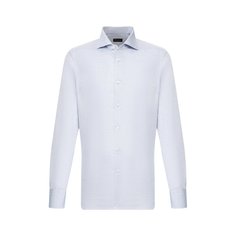 Сорочка из смеси льна и хлопка Ermenegildo Zegna