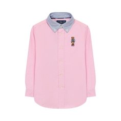 Хлопковая рубашка Ralph Lauren