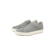 Замшевые кеды Santoni