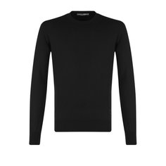Однотонный шелковый джемпер Dolce & Gabbana