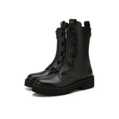 Кожаные ботинки Valentino Garavani Ringstud Valentino