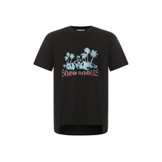 Хлопковая футболка 8 Moncler Palm Angels Moncler Genius