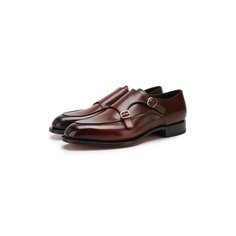 Кожаные монки Santoni