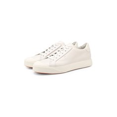 Кожаные кеды Santoni