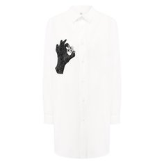 Хлопковая рубашка Yohji Yamamoto