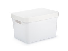 Коробка INFINITY с крышкой 17л белая Curver