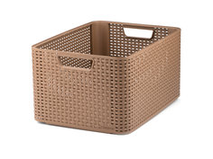 Корзина для белья Curver Natural Style L 30л коричневый (03616-213)