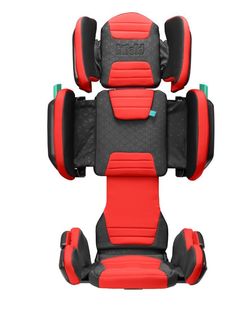 Автокресло Mifold Hifold Racing Red группа 2/3, 15-36 кг