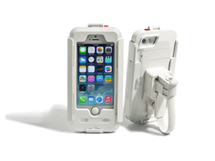 Чехол держатель AVEL для iPhone 5/5S/SE на велосипед и мотоцикл DRC5IPHONE White