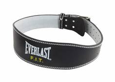 Пояс тяжелоатлетический Everlast Leather Lifting, M, EVFS-5000