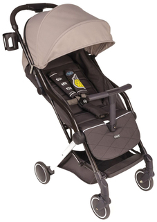 Коляска прогулочная Happy Baby light gray