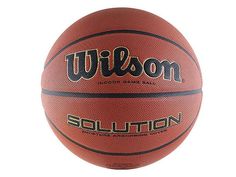Мяч баскетбольный Wilson Solution VTB 24, 7, коричневый