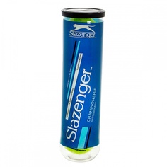 Теннисный мяч + SLAZENGER + SLAZENGER CHAMPIONSHIP Hydroguard 4 BALL PET TUBE/340824