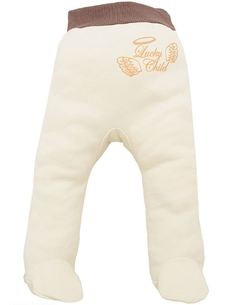Ползунки Lucky Child Бежевый р.68