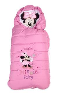 Конверт утепленный Polini kids Disney baby Минни Маус Фея, розовый