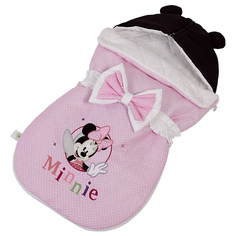 Конверт демисезонный Polini kids Disney baby Минни Маус Фея, розовый