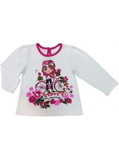 Футболка с длинным рукавом Soni Kids Белый р.74