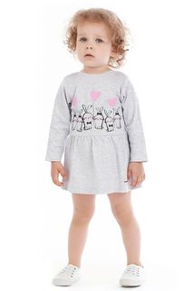 Боди-платье Lucky Child Серый р.62