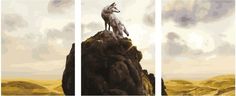 Картина по номерам Paintboy "Волк", модульная
