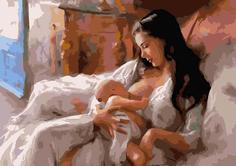 Картина по номерам Paintboy "Материнство", 40x50 см