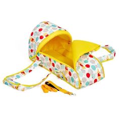Переносная люлька-кокон Polini kids Disney baby Медвежонок Винни Чудесный день, желтый