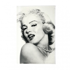 Обложка для автодокументов Mitya Veselkov Монро на белом AUTO052