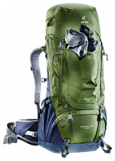 Туристический рюкзак Deuter Aircontact Pro 70+15 л зеленый