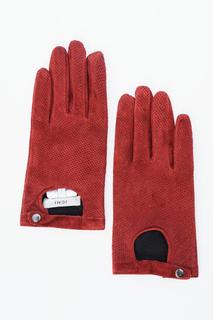Перчатки женские ICHI 20107187 красные 6.5