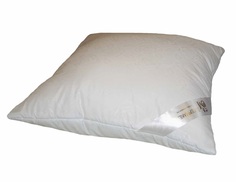 Классическая подушка SleepMaker Jasmine bio White 70x70см Лебяжий пух (иск.)