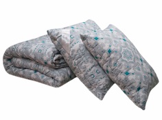 Классическая подушка SleepMaker Sanita eco 70x70см Лебяжий пух (иск.)