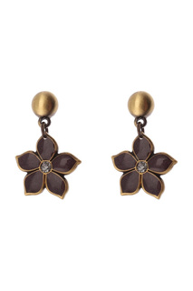 Серьги женские Clara Bijoux A75413.3 оранжевые