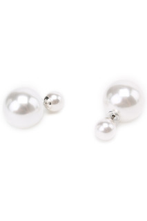Серьги женские Diva 10485637 белые