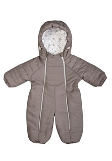 Комбинезон Сонный гномик Галактика капучино, размер 80