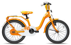 Велосипед Scool niXe 16 alloy 2017 One size оранжевый девочка S`Cool