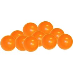 Шарики для манежа-бассейна Leco диаметр 7,5 см оранжевые, 320 шт.