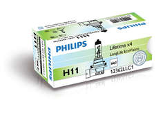 Лампа H11 12362 Lleco 12v 55w C1 Philips арт. 12362lleco